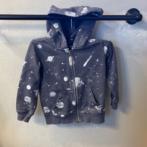 3T Space-Themed Kids Hoodie